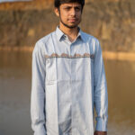 Light Blue Mountain Flow Shirt